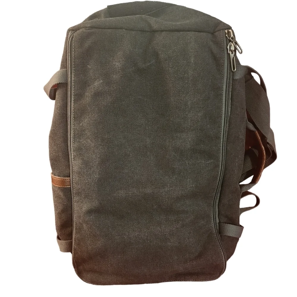 WITZMAN Travel Backpack Large Canvas Backpack Luggage Carry on Duffel Bag